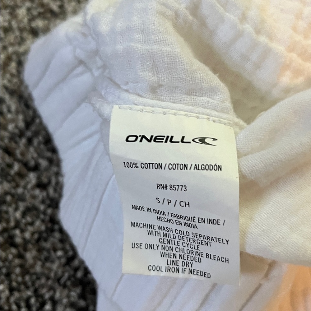 O’Neill Gauze Pants O’Neill Beach Pants Wide Leg Cotton Pants - Picture 11 of 12